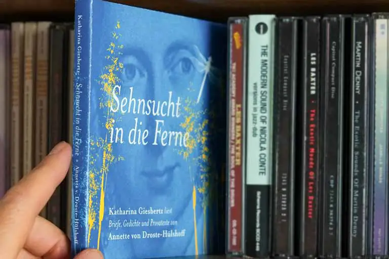 Gestaltung CD-Cover Drostelesung - Cover Vorschau
